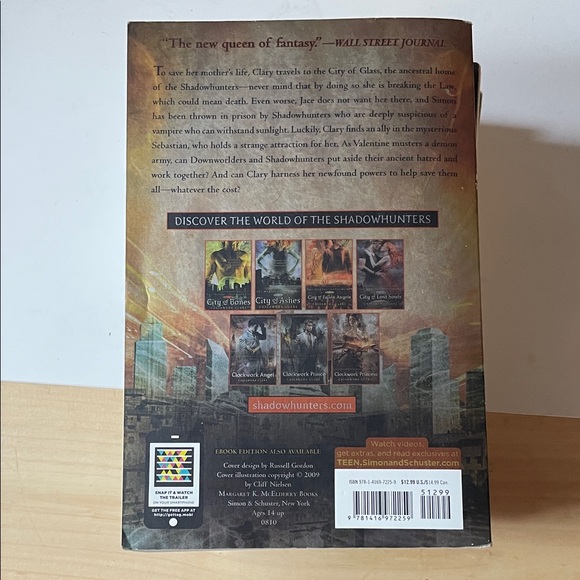 Mortal Instruments Paperback Book 1-3 - Picture 6 of 7